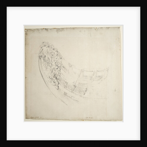 Figurehead of the 'Royal Sovereign' by Willem Van de Velde the Younger