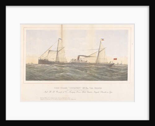 Screw steamer 'Connaught' by Unknown