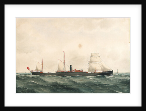 Steam ship 'Manora' by H. Percival