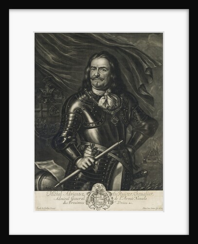 Michiel Adriaenszoon de Ruyter, 1607-1676, Lieutenant-Admiral-General of the United Provinces by Jan van Somer