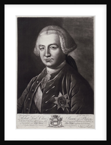 Robert Lord Clive, Baron of Plassey by Thomas Gainsborough