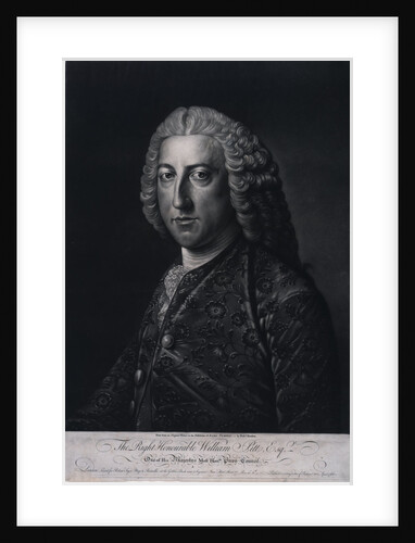 William Pitt (1708-1778) by Richard Houston