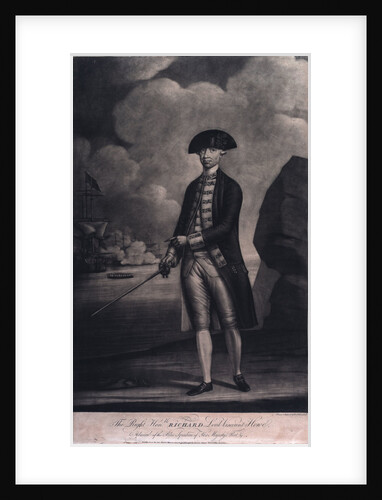 Admiral Richard Howe (1726-1799) by Ben Killingbeck
