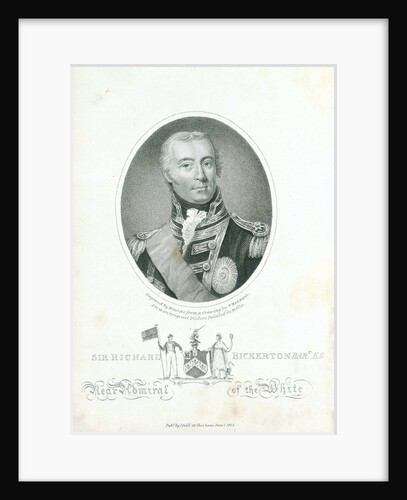 Admiral Sir Richard Bickerton by T. Maynard