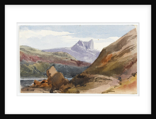 View of an island in Scotland by Margaret Louisa Herschel