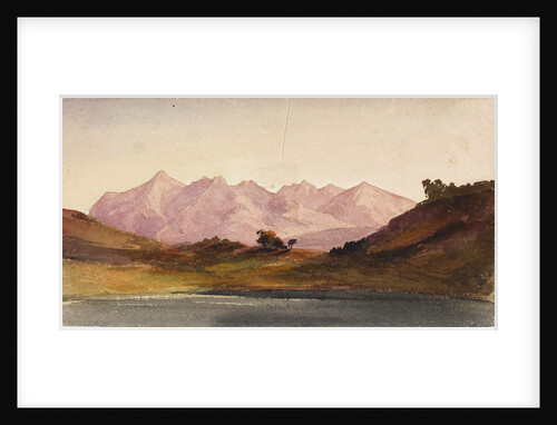 View from Loch Portree, Skye by Margaret Louisa Herschel