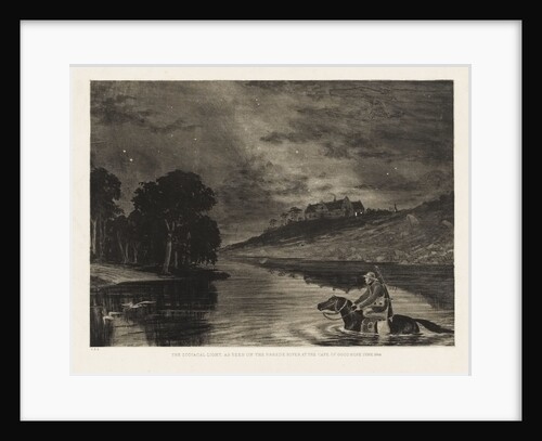 The Zodiacal Light, as seen on the Breede River at the Cape of Good Hope, June 1844' by Charles Piazzi Smyth