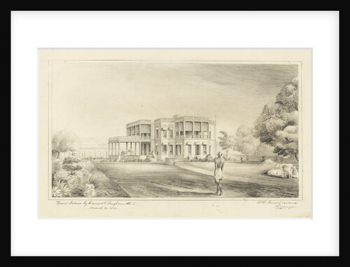 Dr Duncan Stewart's residence Chouringee by Edward F. Lingham