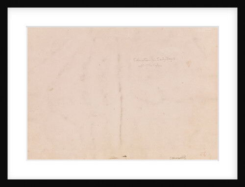 'Education in the Early Days at The Cape'; reverse by Unknown