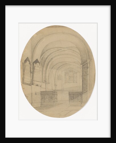 Interior of Upton Church by Mary Baldwin