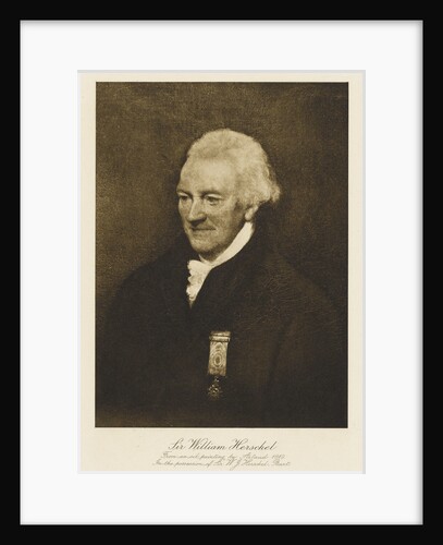 Sir William Herschel (1738-1822) by William Artaud