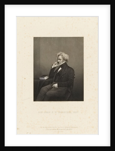 Sir John Frederick William Herschel (1792-1871) by John Jabez Edwin Mayall