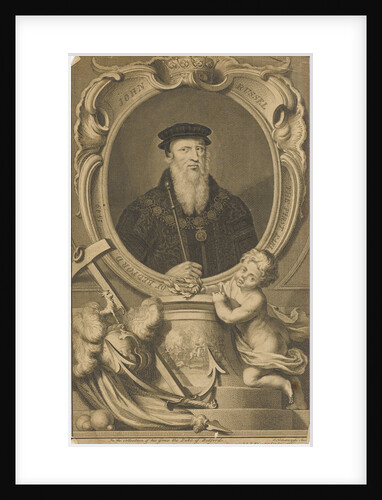 John Russel. The First Earl of Bedford 1549 by Jacobus Houbraken