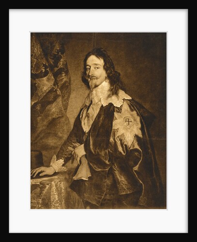 Portrait of Charles I by Maison Braun Clement & Co.