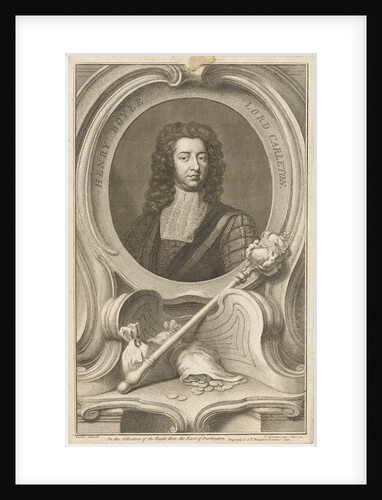 Henry Boyle. Lord Carleton by Godfrey Kneller