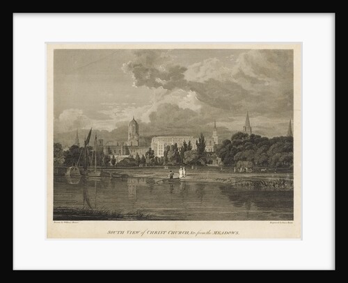 South view of Christ Church by William Turner
