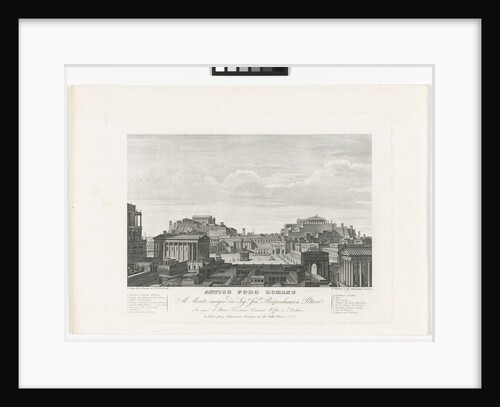 The Forum in Rome by P. Parboni
