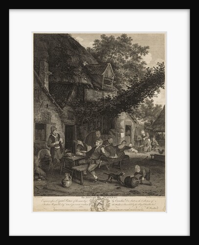 The Jocund Peasants by Cornelius Du Sart