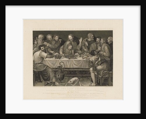 The Last Supper by Peltro William Tomkins