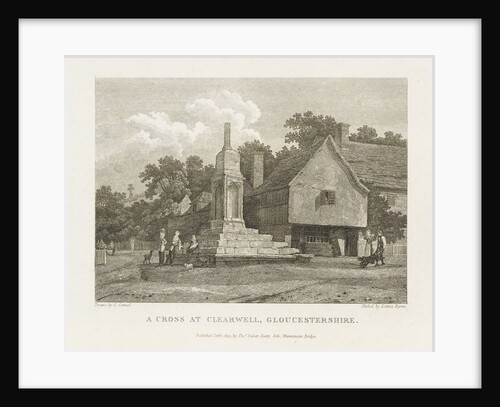 A Cross at Clearwell, Gloucestershire by George Samuel