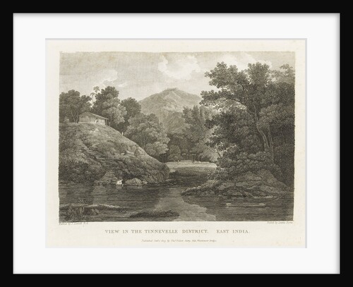 View in the Tinnevelle district, East India by Thomas Daniell