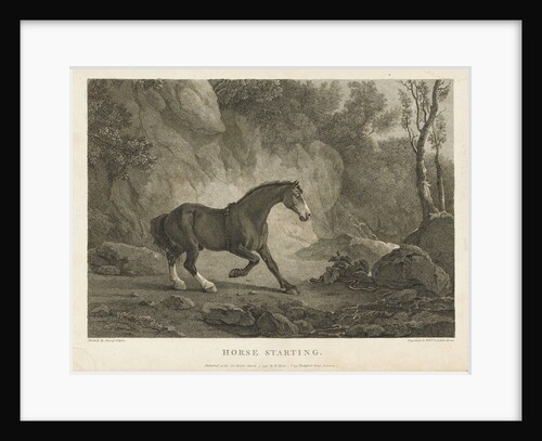 Horse starting by Sawrey Gilpin