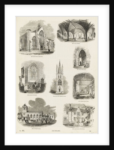 Page from Charles Knight's 'Old England: A Pictorial Museum' by Unknown