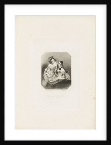 The Honble the Misses Beauclerk by Alfred Edward Chalon