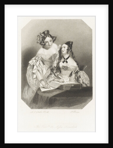 The Honble the Misses Beauclerk by Alfred Edward Chalon