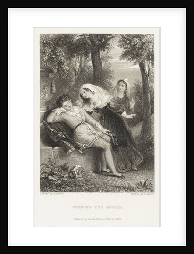 Winning the Gloves by Henry James Richter
