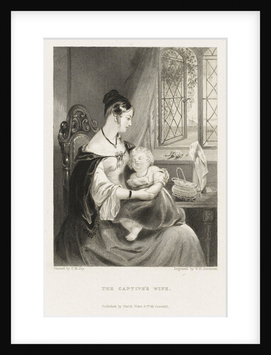 'The Captive's Wife', detail by Thomas Musgrave Joy