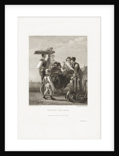 Reading the News by David avid Wilkie