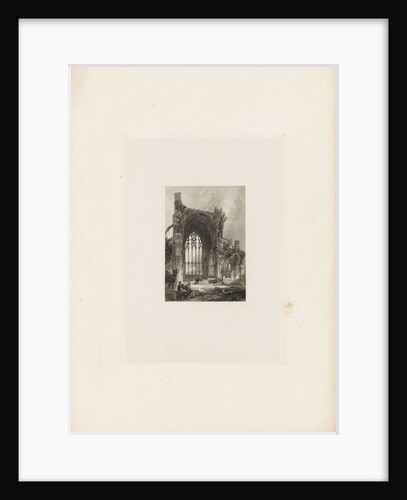 Ruins of a church by unknown