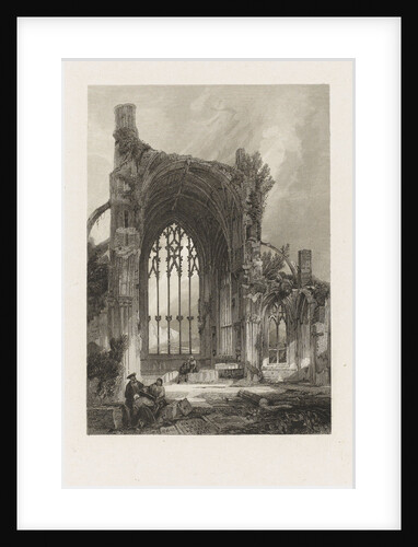 Ruins of a church by unknown