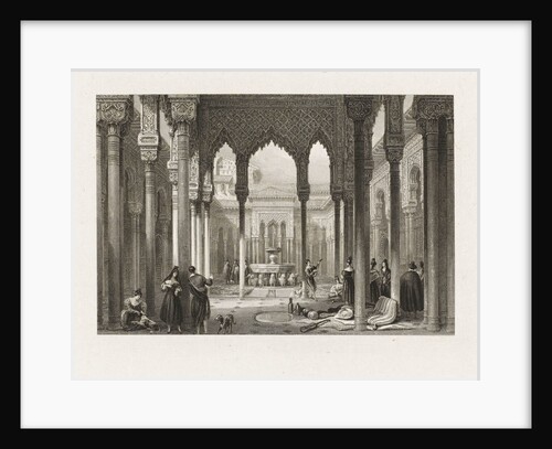 Court of Lions, Alhambra by unknown