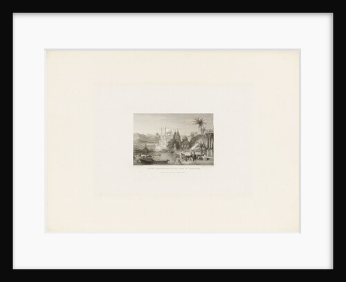Gouri descending to the Lake of Oodipoor by William Purser