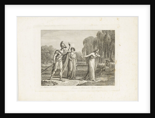 Aeneas and Dido in the Elysean fields by Frederick Rehburg
