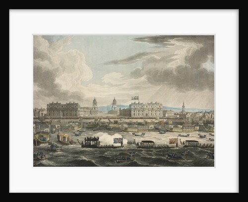 Funeral procession of the late Lord Viscount Nelson by Augustus Charles Pugin
