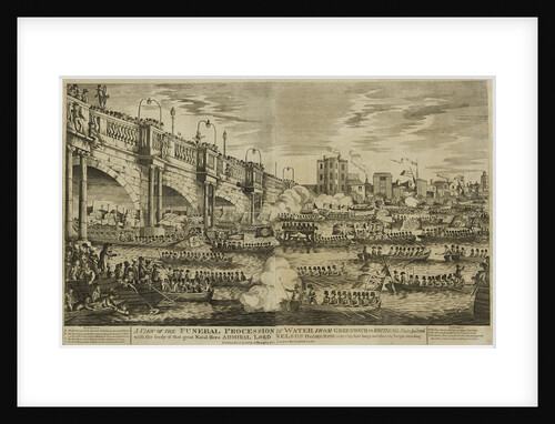 A view of Nelson's funeral procession by G. Thompson