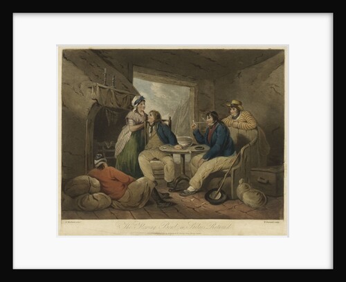 The Flowing Bowl, or, Sailors Return'd by George Morland