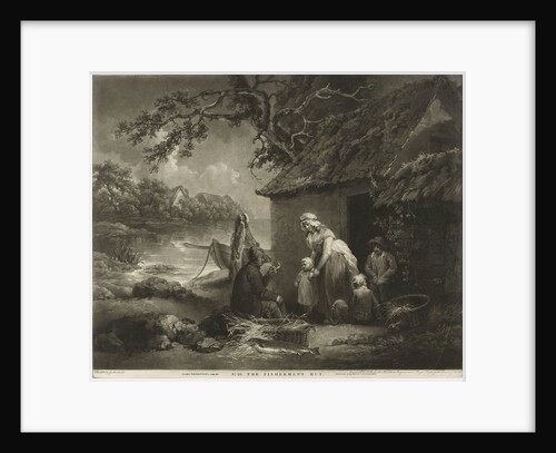 No.10. The Fisherman's Hut by George Morland