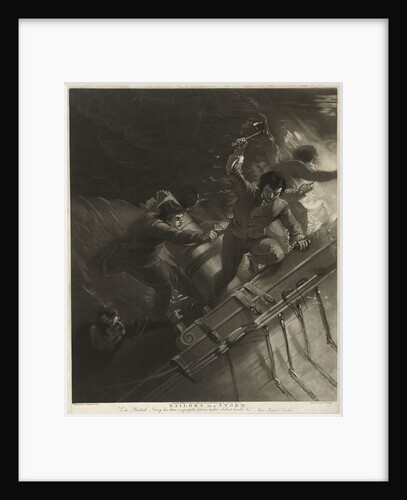 Sailors in a storm by Thomas Stothard