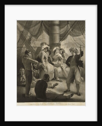 Sailors in port by Thomas Stothard