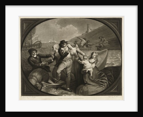 The Sailors Farewell by Johann Heinrich Ramberg