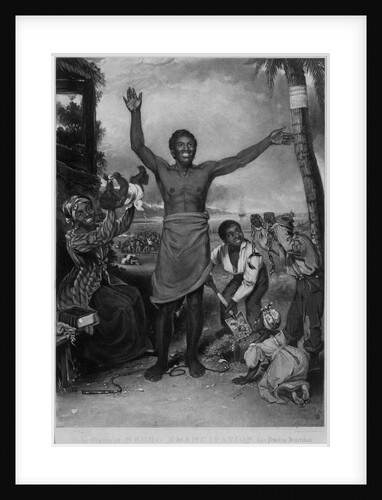 To the friends of Negro Emancipation, (Negros rejoicing at their freedom) by Alexander Rippingille