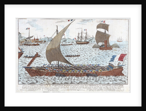 A Correct View of the French Flat-Bottom Boats... by John Fairburn
