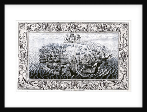 Armada 1588. The action off the Isle of Wight, 25 July 1588 by C. Lempriere
