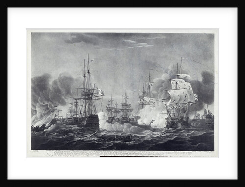 Battle of the Nile by Thomas Whitcombe