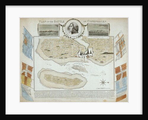 Plan of the Battle of Copenhagen by John Brydon