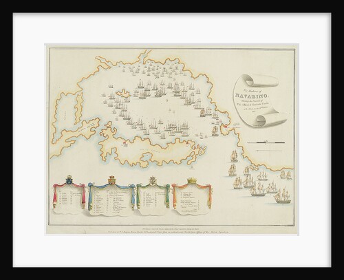Battle of Navarino by J. Hitchens